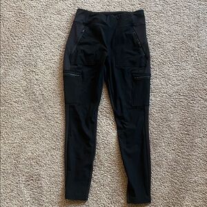 Athleta Black Headlands Hybrid Tights